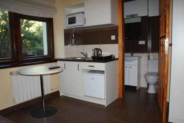 Kuvassa näkyy kohde Willa Kasztelańska, joka sijaitsee kaupungissa Porąbka.