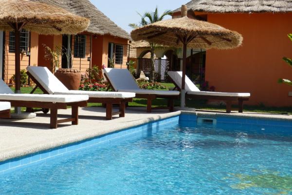 På billedet ses objektet Terra Lodge Sénégal beliggende i byen M'Bour.