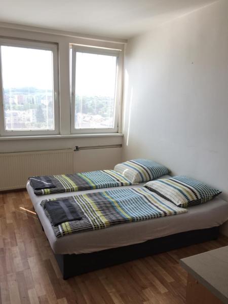 På billedet ses objektet Šariš rooms beliggende i byen Prešov.