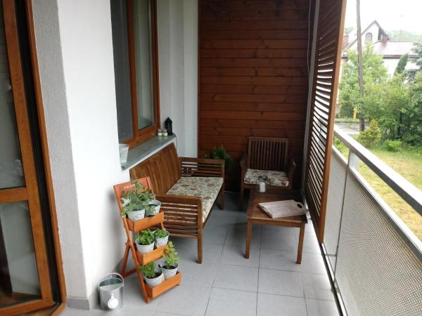 A la foto es mostra l'objecte apartament Fanaberia situat a la ciutat de Zwierzyniec.