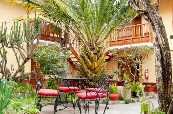 Na fotografii je vidět objekt Hosteria de Anita nacházející se ve městě Cuzco.