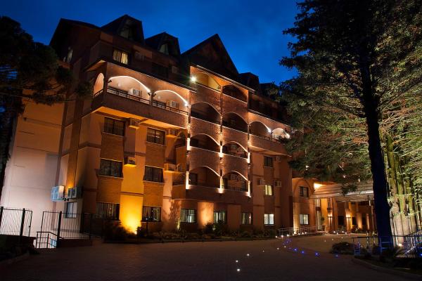 The photo shows the Master Gramado Hotel - Espaço Kids Incrível located in the city of Gramado.