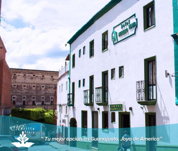 A la foto es mostra l'objecte Hotel Murillo Plaza situat a la ciutat de Guanajuato.