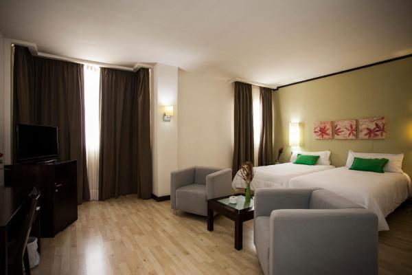 Na fotografii je vidět objekt Hotel Puerta de Ocaña nacházející se ve městě Yepes.