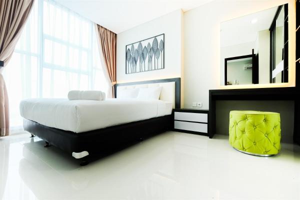 A la foto es mostra l'objecte Best Price 1BR Brooklyn Apartment near IKEA Alam Sutera by Travelio situat a la ciutat de Dongkal.