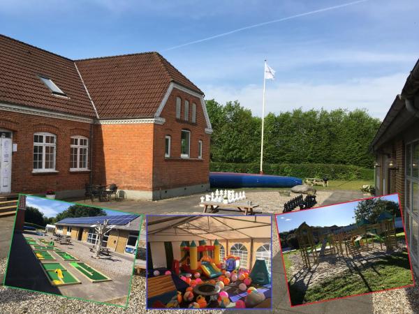 A la foto es mostra l'objecte Hestkær Family Rooms Summer Camp situat a la ciutat de Krogager.