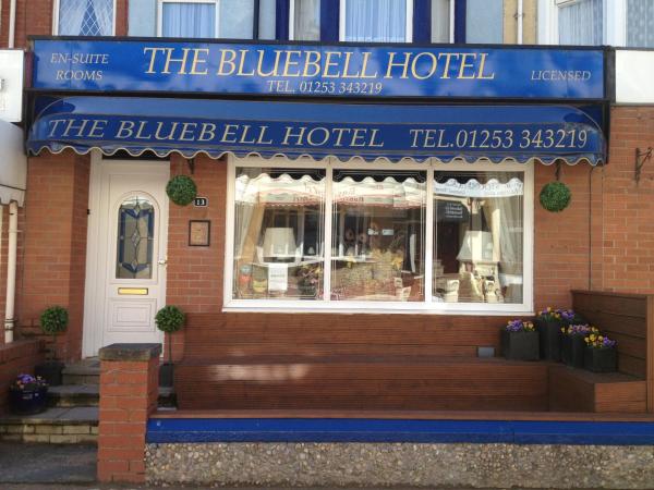 På billedet ses objektet Bluebell Hotel beliggende i byen Blackpool.