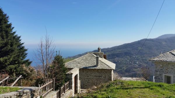Auf dem Foto ist das Objekt Traditional Stone House in pelion in der Stadt Chania zu sehen.