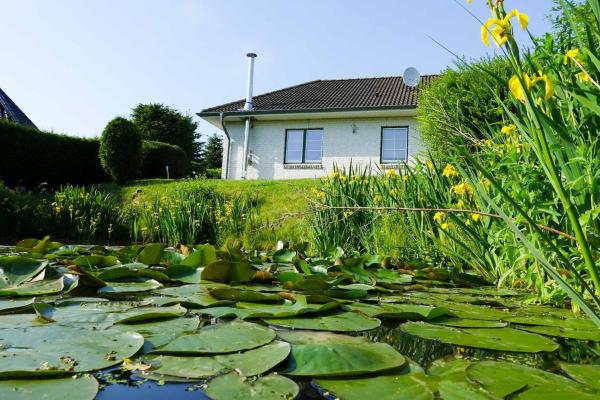 Auf dem Foto ist das Objekt Ferienhaus Auszeit in der Stadt Westerholz zu sehen.