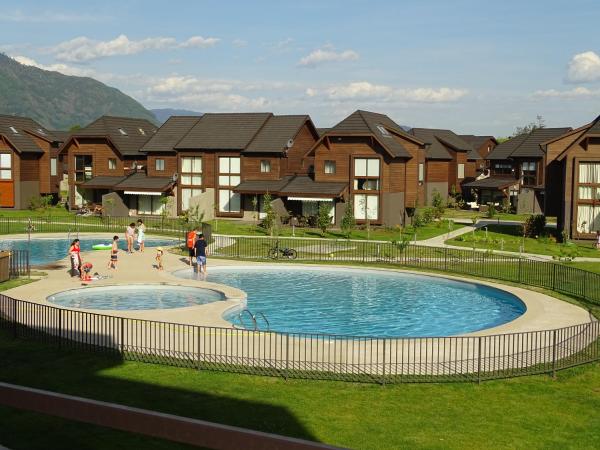 På bilden syns objektet Departamento en Pucon som ligger i staden Pucón.