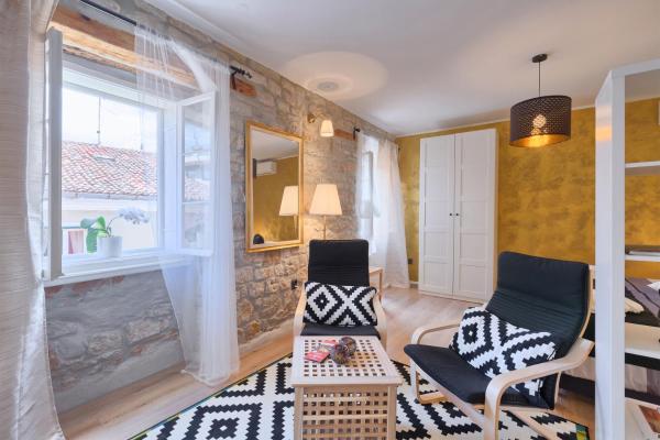 A la foto es mostra l'objecte Luxury Apartment Fabris situat a la ciutat de Rovinj.
