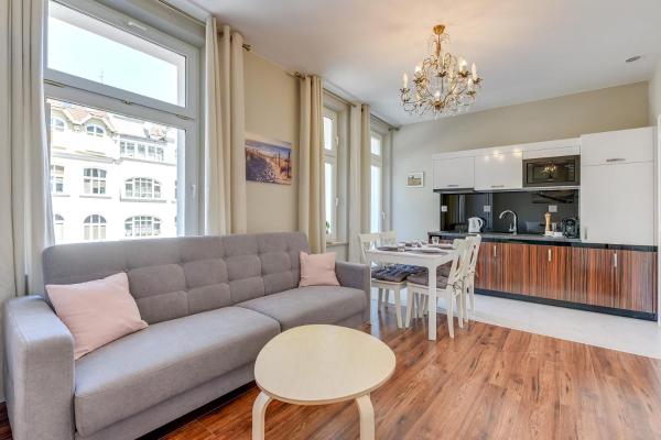 A la foto es mostra l'objecte Costa Brava - Ekonomiczne noclegi w Sopocie by Lion Apartments situat a la ciutat de Sopot.