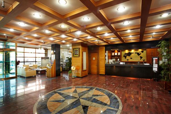 Na fotografii je vidět objekt Hotel Good Morning nacházející se ve městě Ulsan.