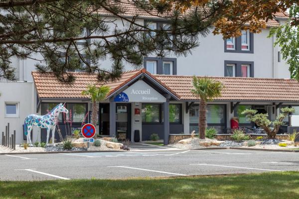 På billedet ses objektet Kyriad Niort-Espace MendesFrance beliggende i byen Chauray.