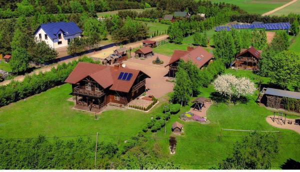 A la foto es mostra l'objecte Apartamenty Osowa nad jeziorem Okmin situat a la ciutat de Suwałki.