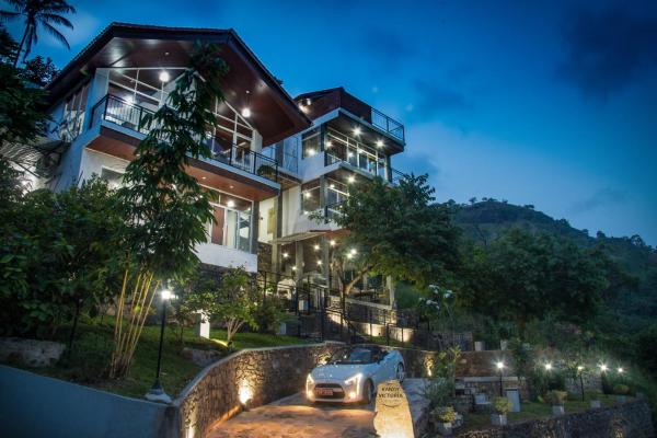 På bilden syns objektet Kandy Victoria Eco Resort som ligger i staden Haragama.