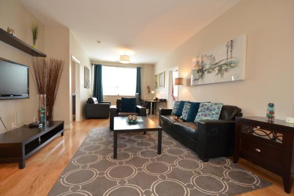 På bildet vises objektet The SoMa Furnished Residences som ligger i byen Hamilton.