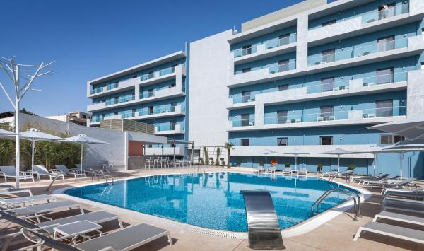 A la foto es mostra l'objecte Blue Lagoon City Hotel situat a la ciutat de Ciutat de Kos.