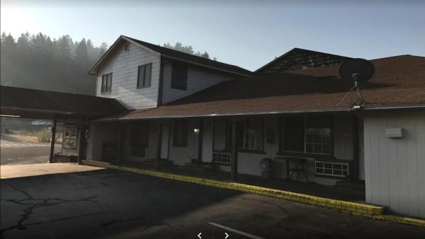 På billedet ses objektet Lone Pine Motel beliggende i byen Benbow.