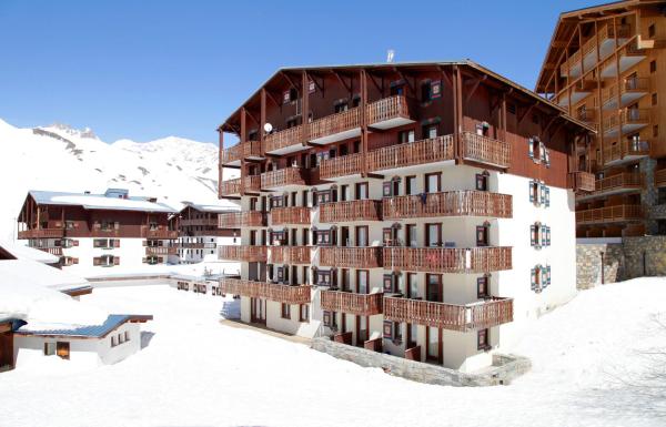 På billedet ses objektet Résidence Odalys Val-Claret beliggende i byen Tignes.