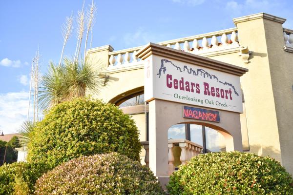 Auf dem Foto ist das Objekt Cedars Resort in der Stadt Sedona zu sehen.