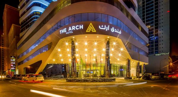 På billedet ses objektet Arch Hotel beliggende i byen Manama.