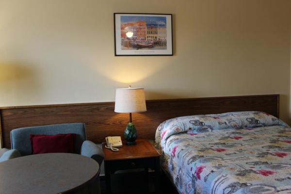 På billedet ses objektet Wheatland Motel beliggende i byen Vulcan.