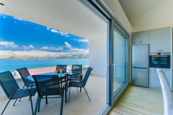 Crowonder Pag View Apartments With Amazing Scenery - Karlobag