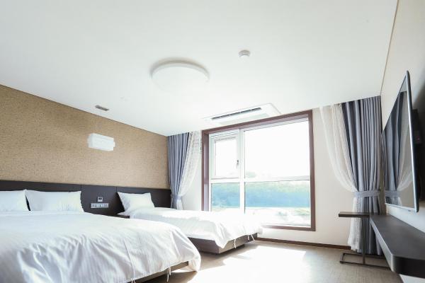 A la foto es mostra l'objecte Jeju Stay in Sungsan situat a la ciutat de Pangdu-dong.