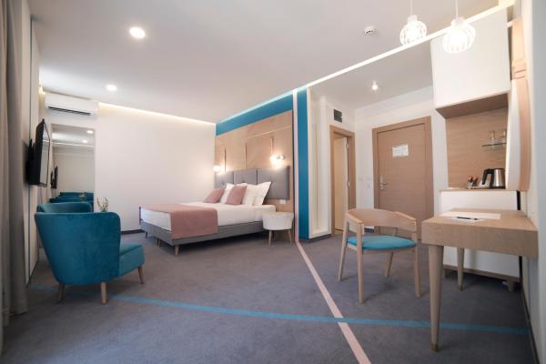 Auf dem Foto ist das Objekt City Nest Modern & Cozy Suites in der Stadt Belgrad zu sehen.