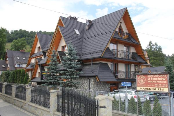 A la foto es mostra l'objecte Dom Gościnny u Stochów situat a la ciutat de Zakopane.