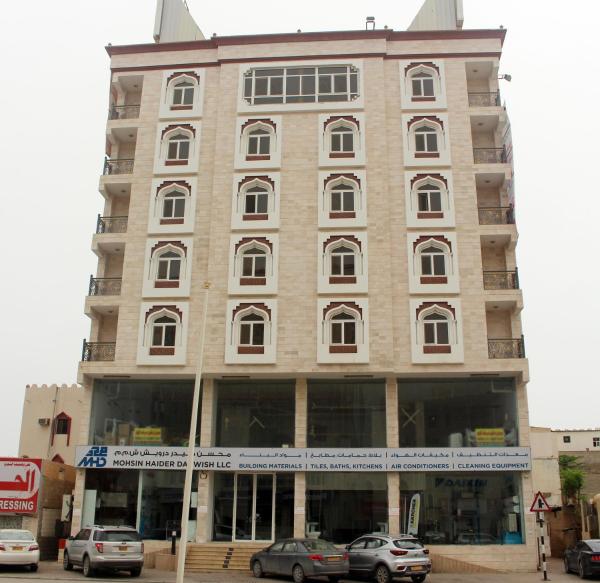 På bildet vises objektet Al Noor Furnished Flats som ligger i byen Salalah.