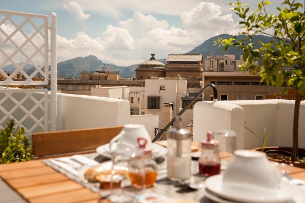 Na fotografii je vidět objekt La Terrazza su Palermo nacházející se ve městě Palermo.
