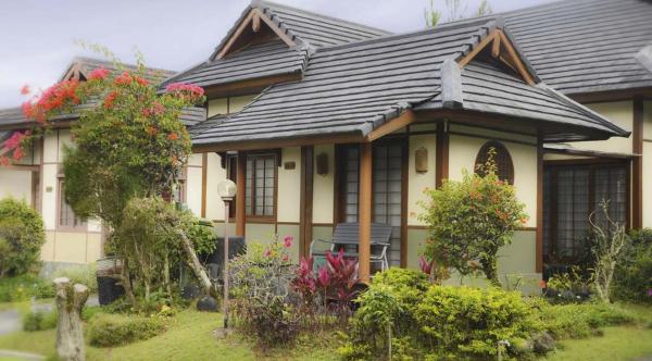 Na fotografii je vidět objekt Villa Kota Bunga Ade Type Jepang - 0228 nacházející se ve městě Cibadak.