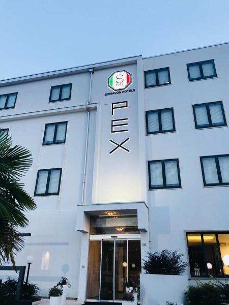 På billedet ses objektet Hotel Pex Padova beliggende i byen Rubano.