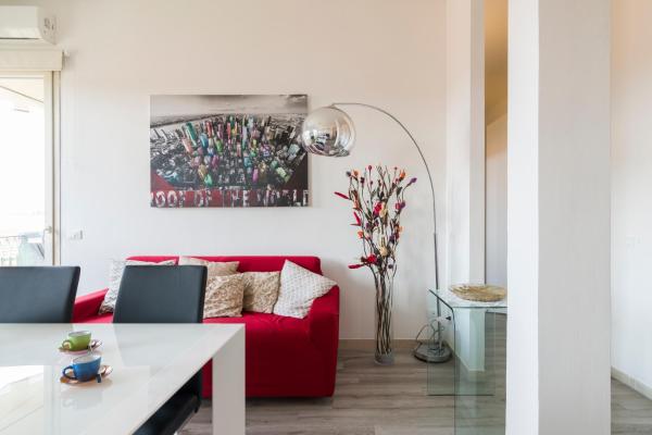 Na zdjęciu widoczny jest obiekt GuestHost - Visarno Arena Apartment położony w mieście Florencja.