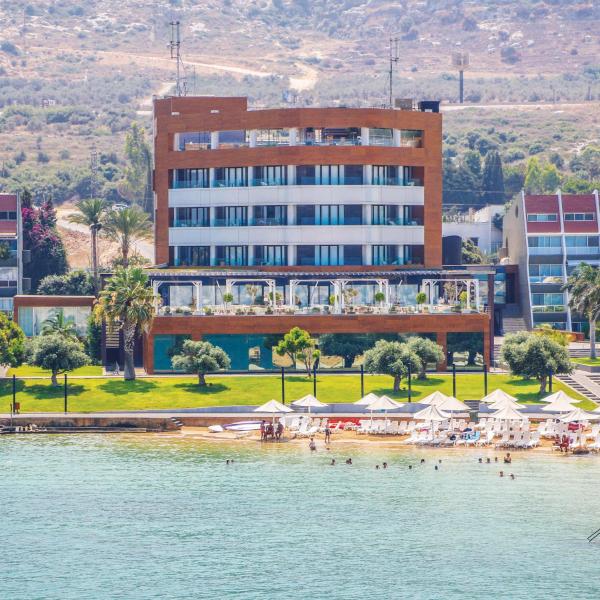 På bildet vises objektet Miramar Hotel Resort and Spa som ligger i byen An Nakhlah.