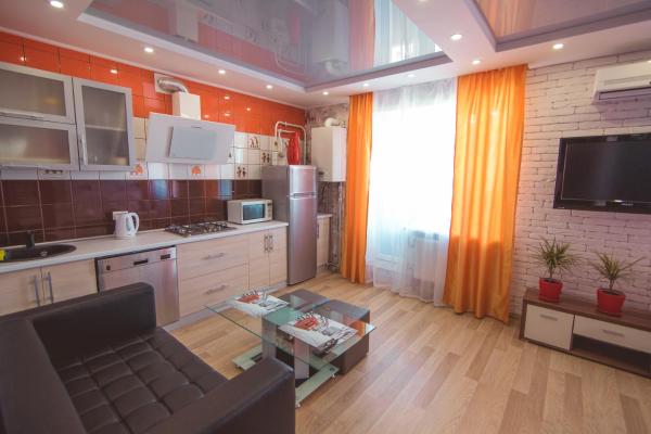 A la foto es mostra l'objecte Vip apartmen Harkovskaya situat a la ciutat de Sumy.