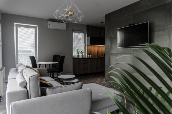Op de foto is het object Apartamenty Tychy Barona te zien, gelegen in de stad Tychy.
