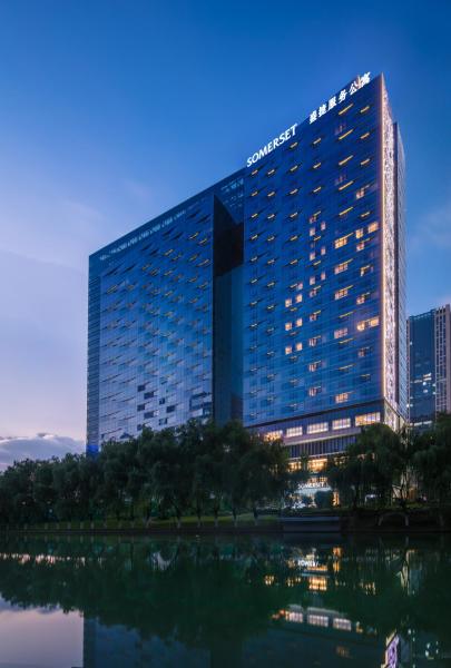 På billedet ses objektet Somerset Swan Lake Hefei beliggende i byen Hefei.