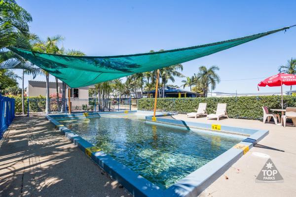 En la foto se muestra el objeto Coral Coast Tourist Park ubicado en la ciudad de Garbutt Station.