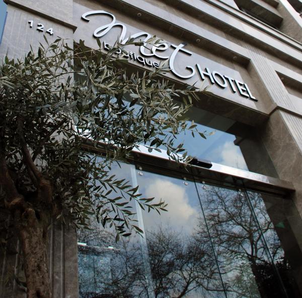 Nella foto è visibile l'oggetto Met Hotel situato nella città di Smirne.