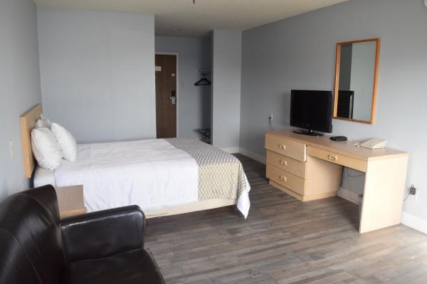 Nella foto è visibile l'oggetto Venture Inn Hotel situato nella città di Saskatoon.