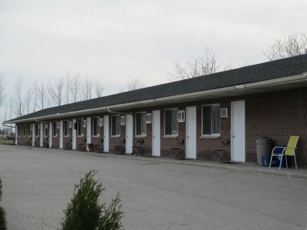 På billedet ses objektet Newburg Inn Motel beliggende i byen Shakespeare.