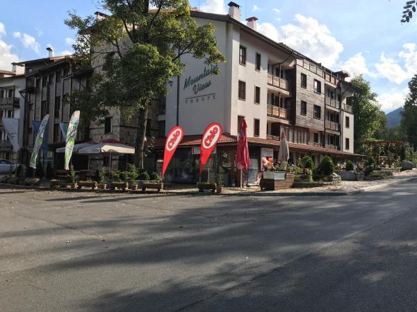 A la foto es mostra l'objecte Wood Apartment in Mountain View Complex situat a la ciutat de Bansko.