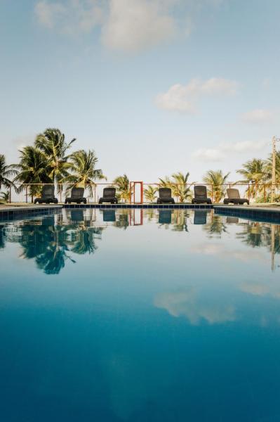Na foto é possível ver o objeto Manga Verde Beach Residence localizado na cidade de Itamaracá.