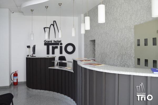 A la foto es mostra l'objecte Garni Hotel Tri O situat a la ciutat de Kragujevac.