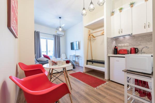 A la foto es mostra l'objecte Athenz Downtown Studio situat a la ciutat de Atenes.