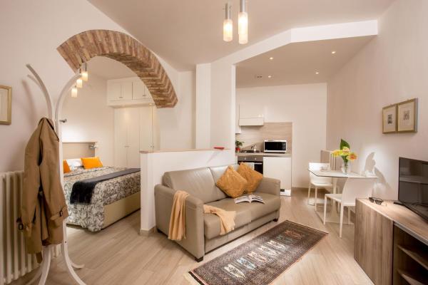 Na fotografii je vidět objekt Vatican Studio Apartment nacházející se ve městě Řím.