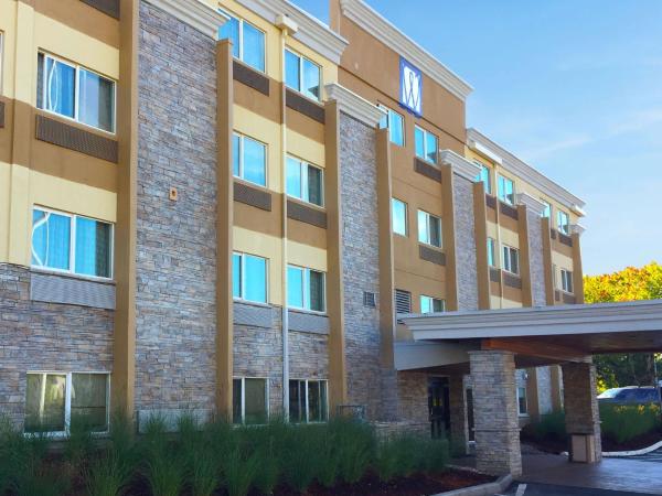 Kuvassa näkyy kohde Comfort Inn & Suites Tigard near Washington Square, joka sijaitsee kaupungissa Tigard.